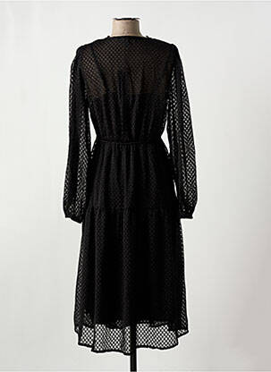 Rochie lungă mâneci lungi mâneci lungi negru VERO MODA femeie