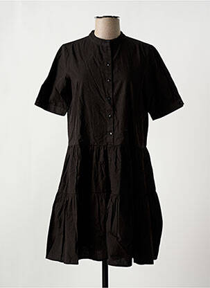 Rochie midi mâneci scurte mâneci scurte negru VERO MODA femeie