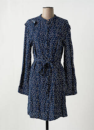 Rochie midi albastru CLOUDS OF FASHION BY LAURENTINE femeie