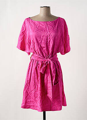 Rochie midi roz ASTRID BLACK LABEL femeie