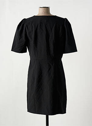 Rochie midi mâneci scurte mâneci scurte negru VILA femeie