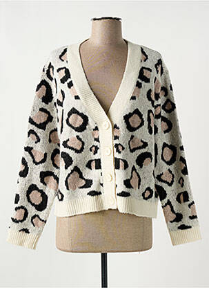 Vestă cu mâneci lungi bej ONLY femeie