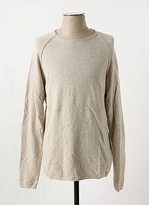Pulover bej JACK & JONES bărbat