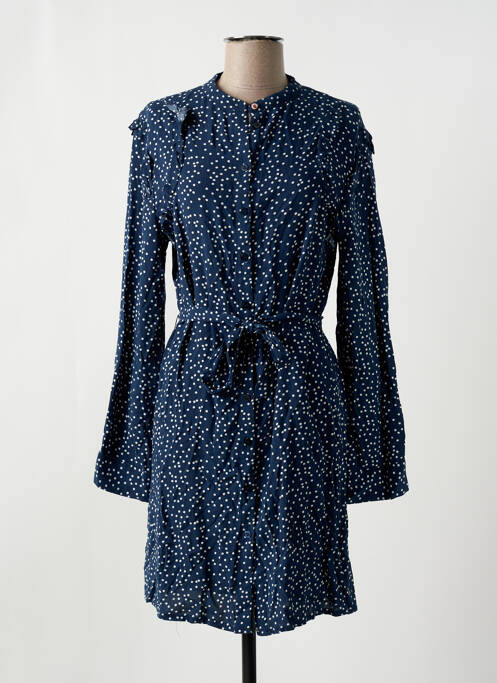 Rochie midi albastru CLOUDS OF FASHION BY LAURENTINE femeie