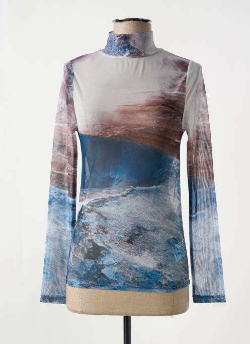 Top albastru ASTRID BLACK LABEL femeie