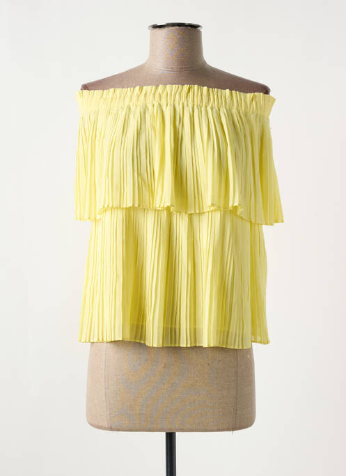 Top galben GUESS femeie