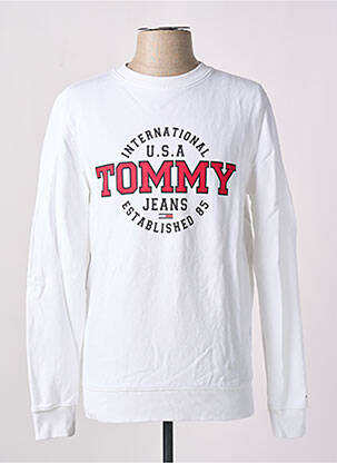 Hanorac alb TOMMY HILFIGER bărbat