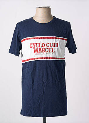 Tricou albastru CYCLO CLUB MARCEL  bărbat