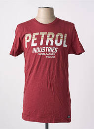 Tricou croială cambrată mâneci scurte roz PETROL INDUSTRIES bărbat