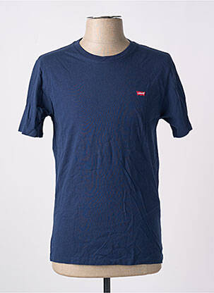 Tricou broderie mâneci scurte albastru LEVI'S bărbat
