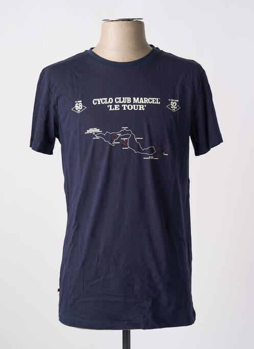 Tricou albastru CYCLO CLUB MARCEL  bărbat