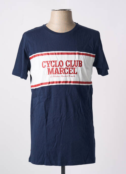 Tricou albastru CYCLO CLUB MARCEL  bărbat