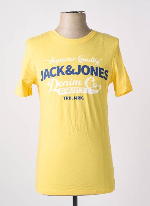 Tricou galben JACK & JONES bărbat