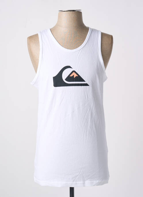 Maiou alb QUICKSILVER bărbat