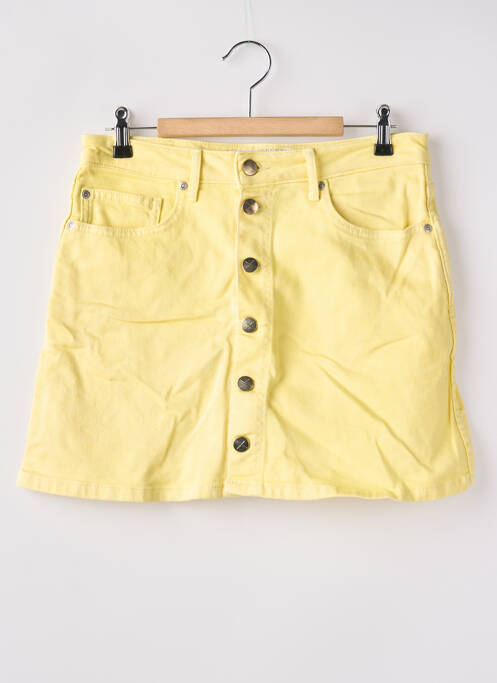 Fustă mini galben DUA LIPA X PEPE JEANS femeie