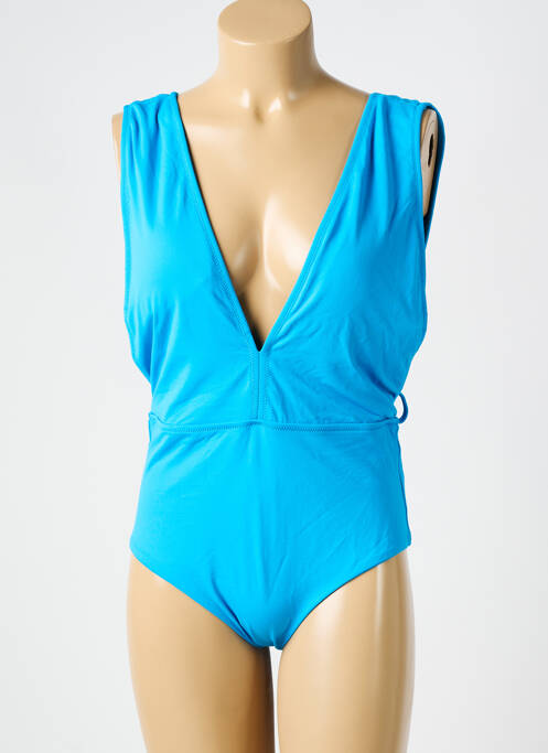 Costum de baie dintr-o singură piesă albastru ASTRID BLACK LABEL femeie