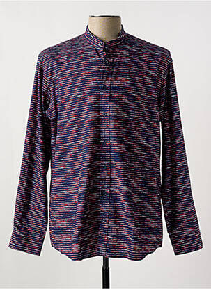 Cămașă cu mâneci lungi albastru MARVELIS bărbat