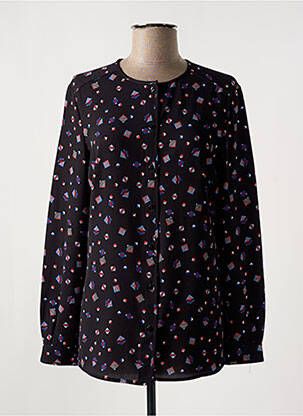 Cămașă țesătură crep mâneci lungi negru TINTA STYLE femeie