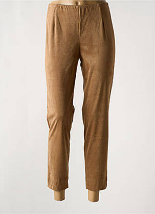Pantalon 7/8 elasticitate mărime normală maro STARK femeie
