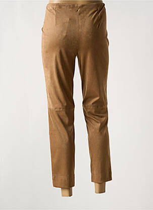 Pantalon 7/8 elasticitate mărime normală maro STARK femeie