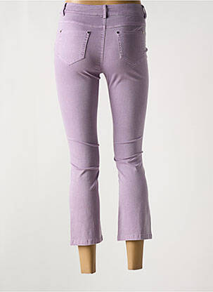Pantalon 7/8 elasticitate mărime normală violet TINTA femeie