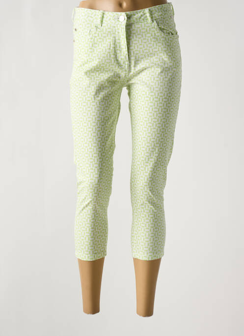 Pantalon trei sferturi verde AGATHE & LOUISE femeie