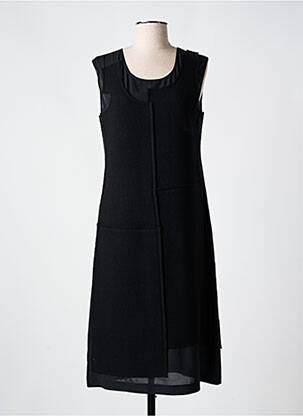 Rochie midi fără mâneci fără mâneci negru CREA CONCEPT femeie