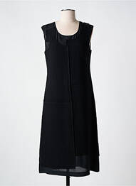 Rochie midi fără mâneci fără mâneci negru CREA CONCEPT femeie