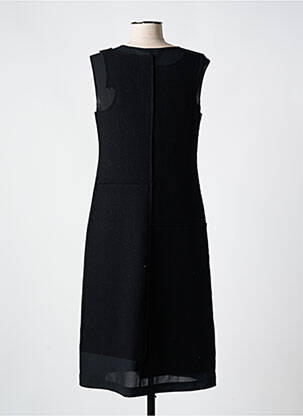 Rochie midi fără mâneci fără mâneci negru CREA CONCEPT femeie