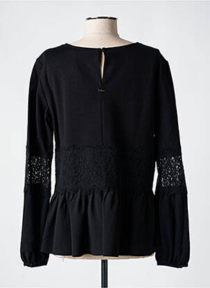 Bluză guler rotund mâneci lungi negru TWINSET femeie