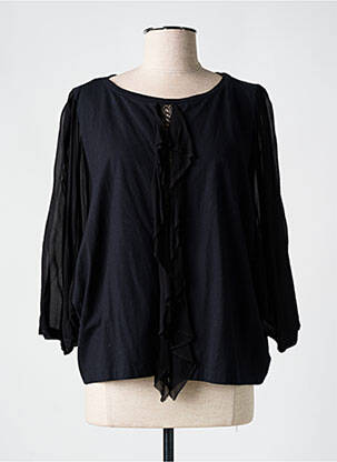 Tricou mâneci lungi mâneci lungi negru TWINSET femeie