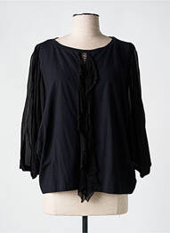 Tricou mâneci lungi mâneci lungi negru TWINSET femme
