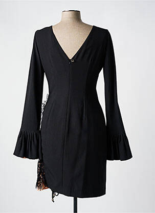 Rochie midi mâneci lungi mâneci lungi negru TWINSET femeie