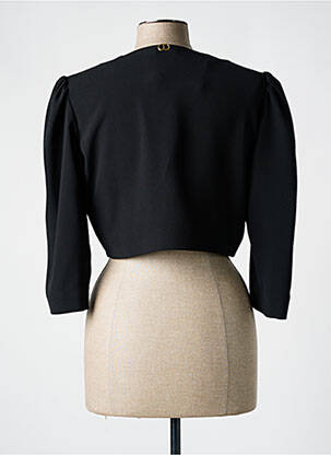 Bolero țesătură crep negru TWINSET femeie