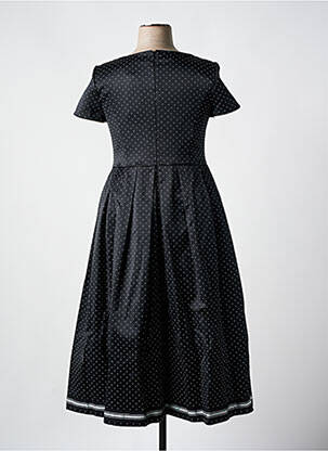 Rochie lungă mâneci scurte mâneci scurte negru TWINSET femeie