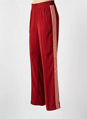 Pantalon larg roșu TWINSET femeie