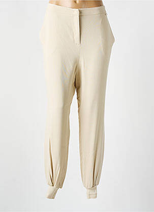 Pantalon drept bej TWINSET femeie