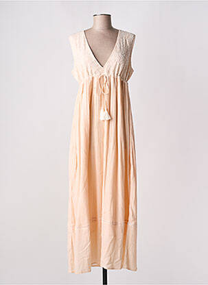 Rochie lungă roz YAATRA femeie