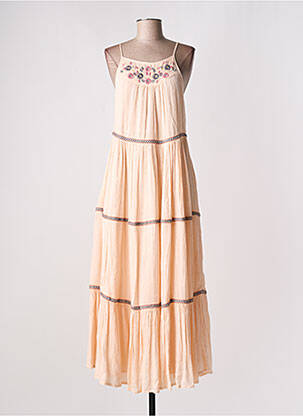 Rochie lungă roz YAATRA femeie