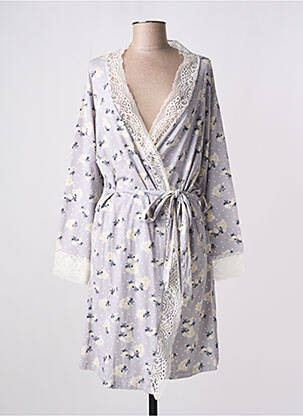 Halat de baie albastru PROMISE femeie