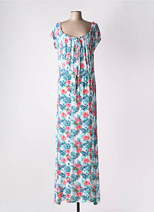 Rochie lungă albastru PROMISE femeie