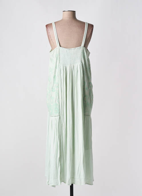 Rochie lungă verde YAATRA femeie