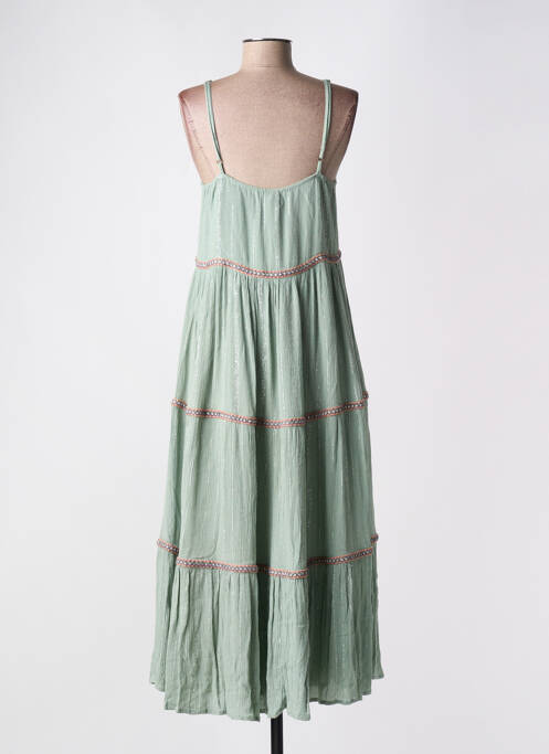 Rochie lungă verde YAATRA femeie