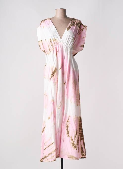 Rochie lungă roz YAATRA femeie