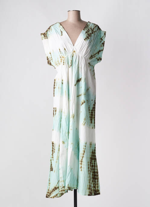 Rochie lungă verde YAATRA femeie