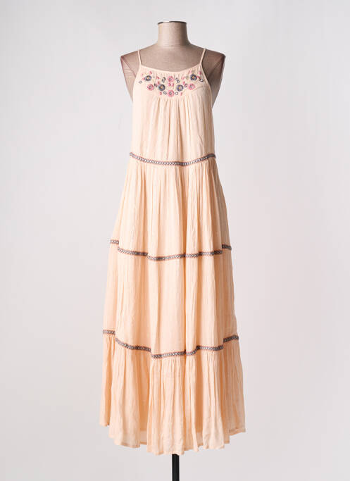 Rochie lungă roz YAATRA femeie