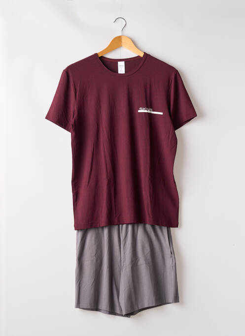 Pijamale scurte gri SKINY bărbat