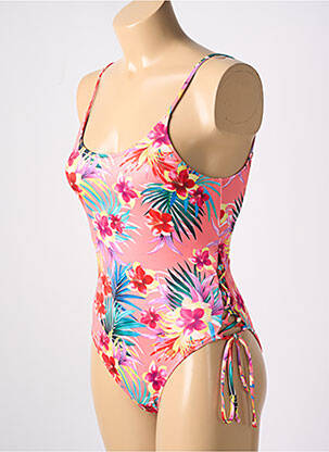 Costum de baie dintr-o singură piesă roz PROMISE femeie