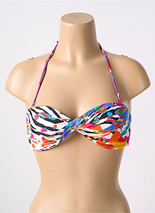 Sutien de costum de baie top bentiță top bentiță violet PROMISE femeie