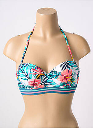 Sutien de costum de baie albastru PROMISE femeie